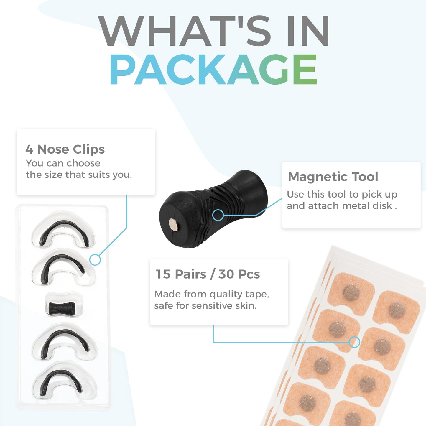 EasyBreathe Magnetic Strips 15-day set